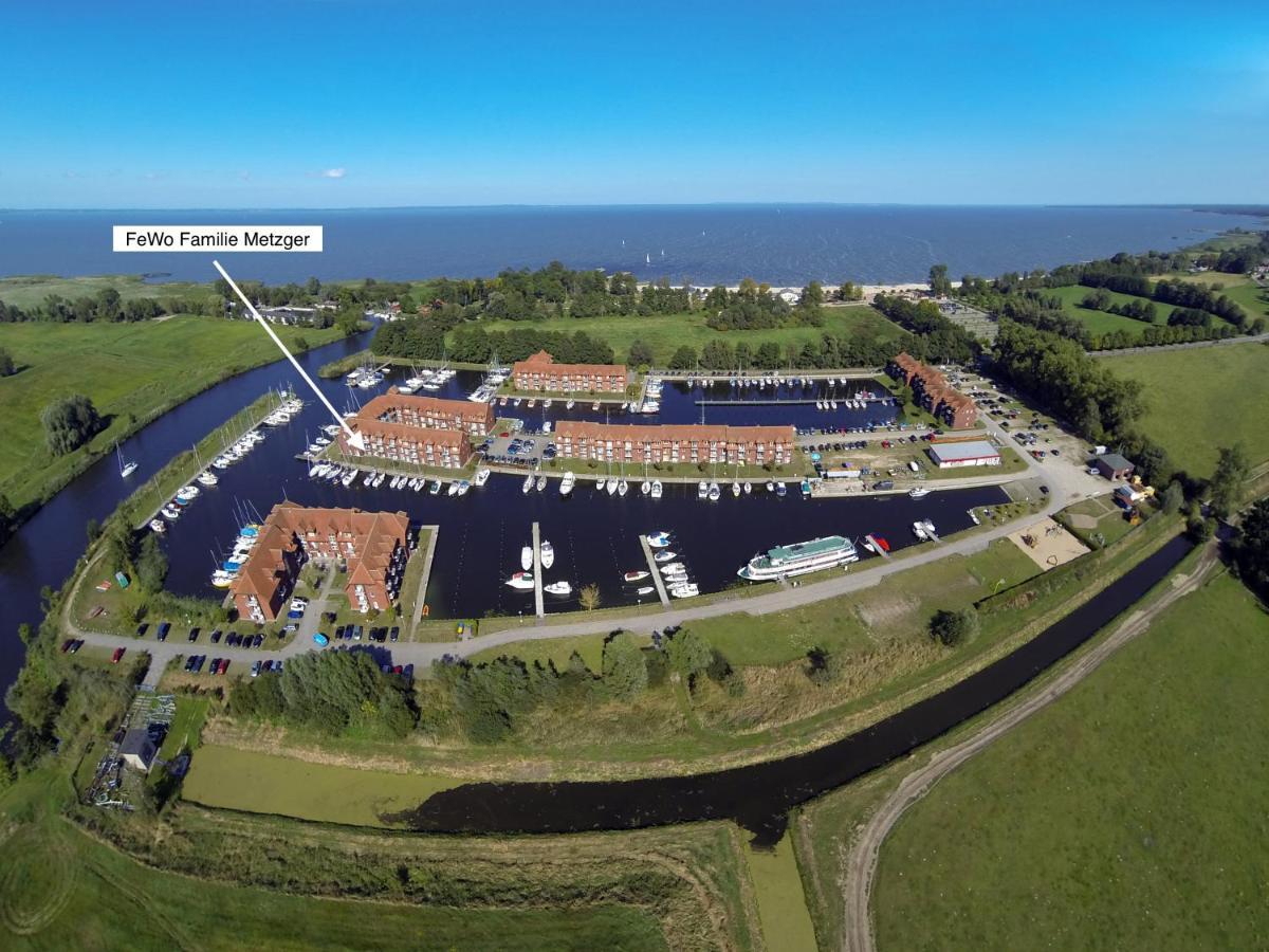 Blick Auf Yachthafen An Der Ostsee Ueckermunde Exterior photo